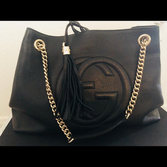 Gucci Handbags - AUTHENTIC GUCCI SOHO TOTE